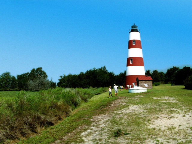 Lighthouse on Sapelo Island, Georgia