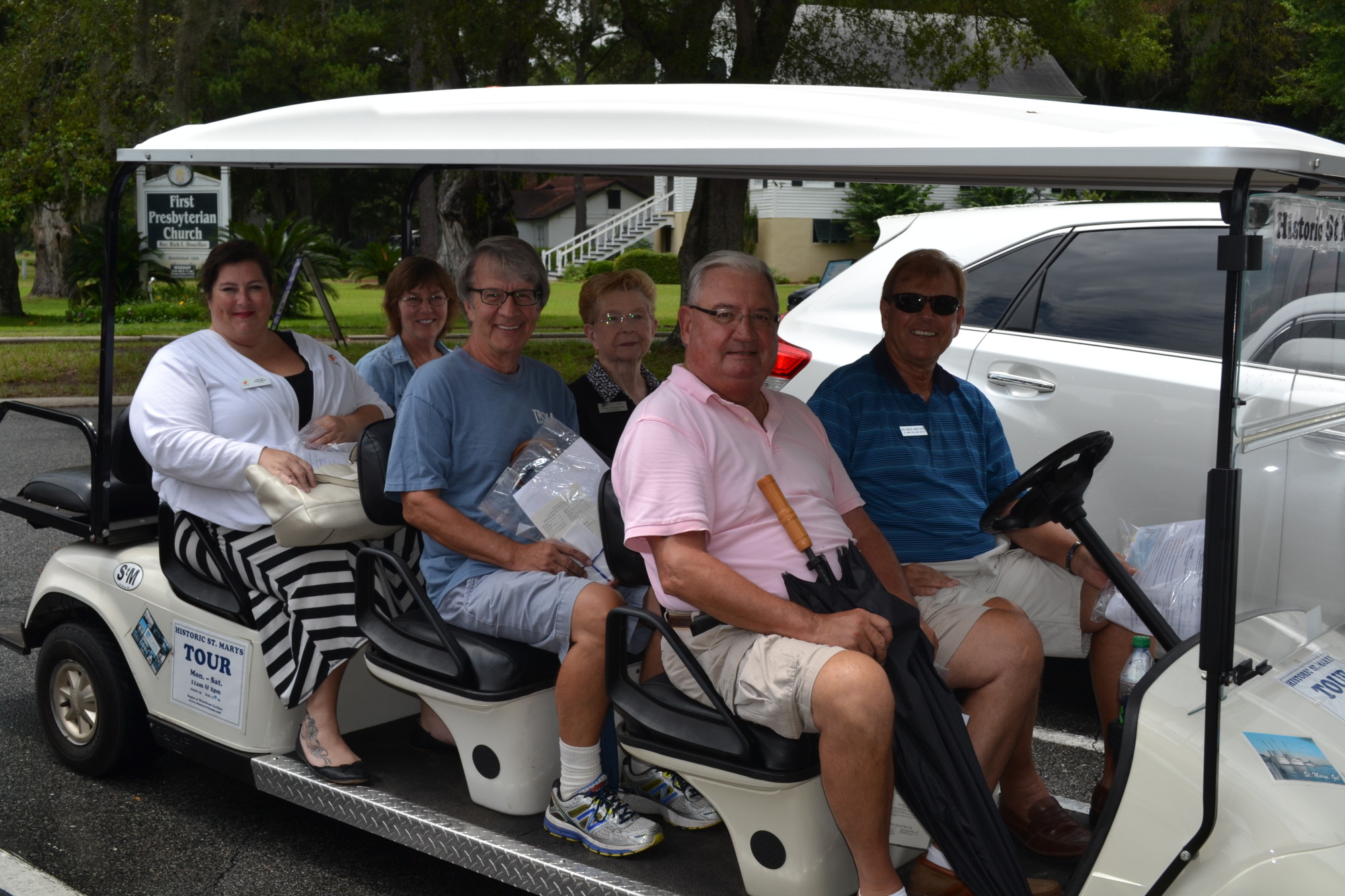 Historic St. Marys Golf Cart Tram Tours Official Tourism