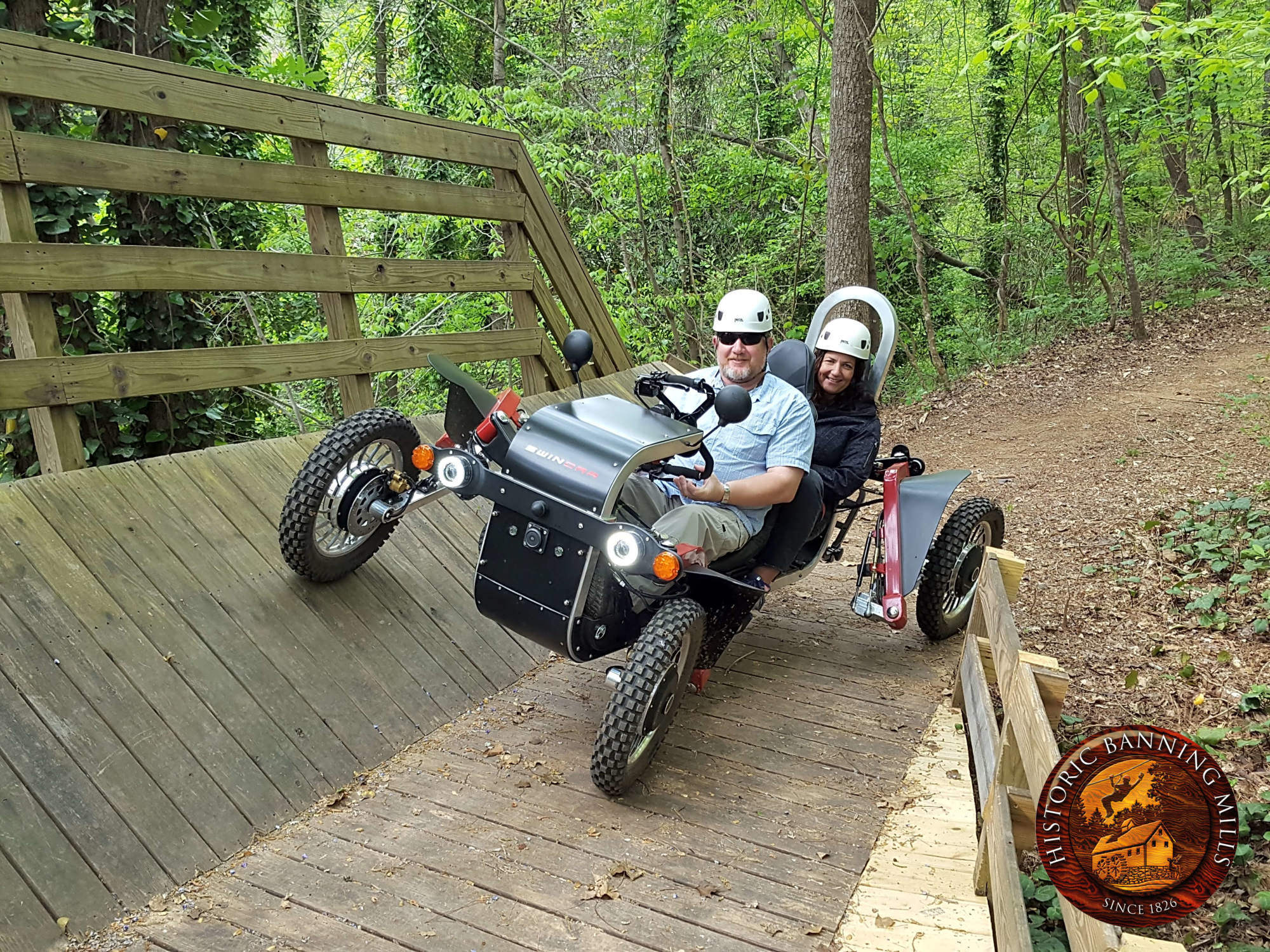 Historic Banning Mills: Eco-Spider SWINCAR Tours | Explore Georgia