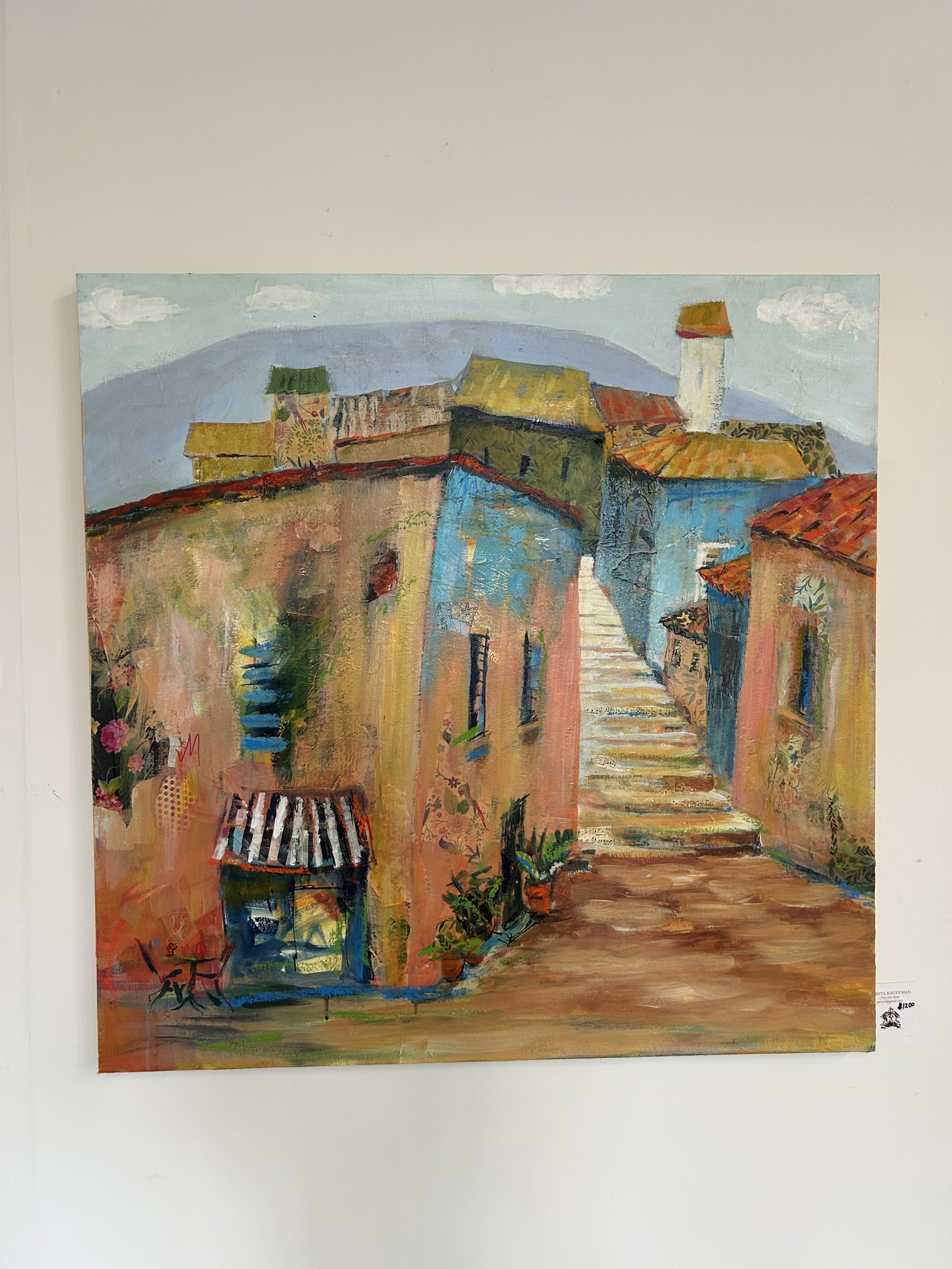 油絵 The Collective Destination 油絵 The Collective Destination