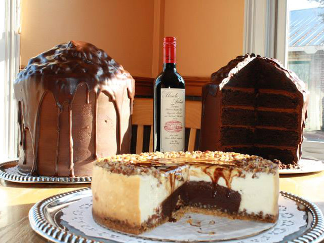 Desserts at the Boll Weevil Cafe in Augusta, Georgia