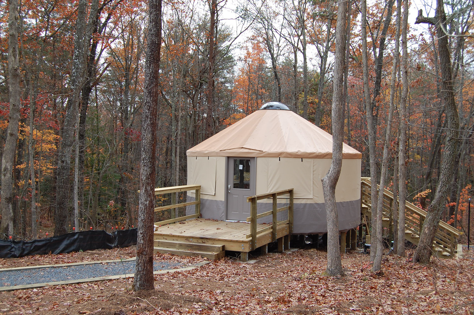 Yurt at Cloudland Canyon State Park