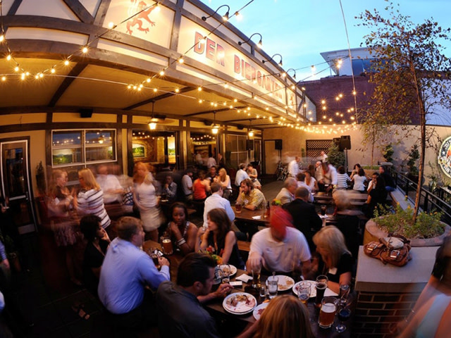 Der Biergarten in Atlanta