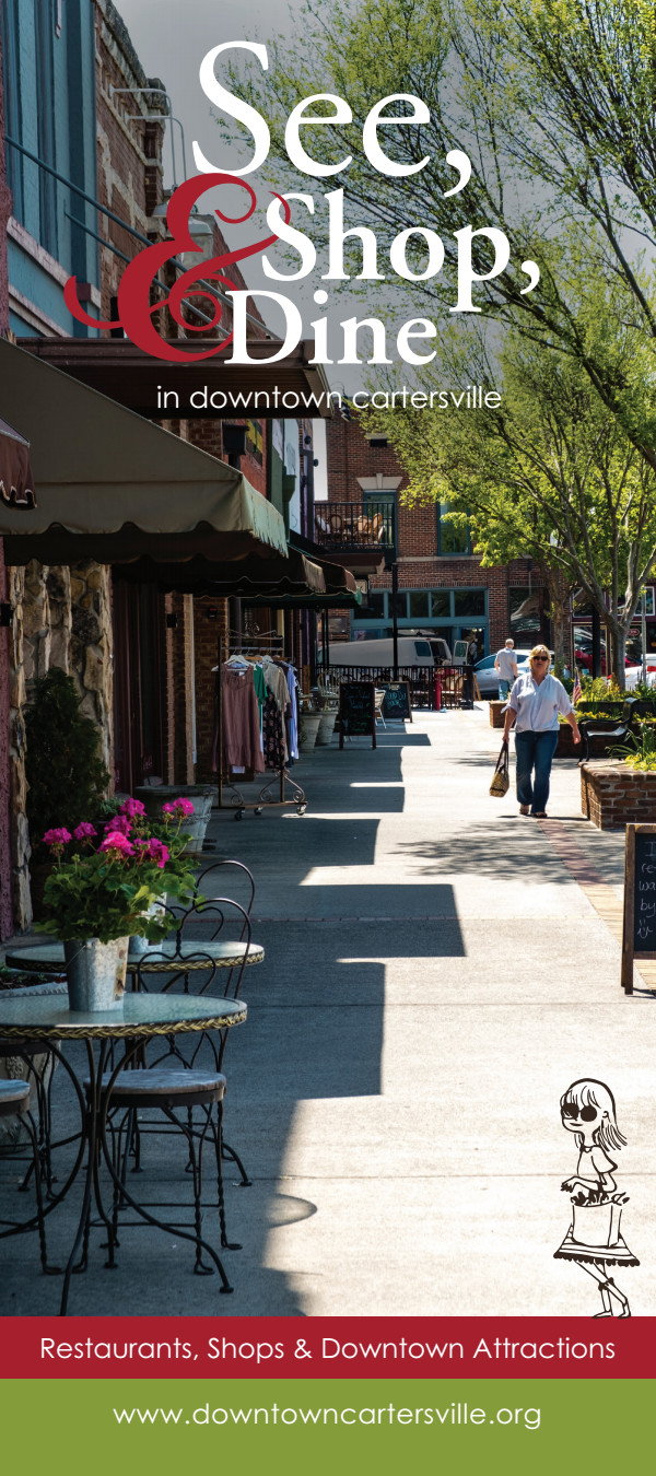 Downtown Cartersville See, Shop, and Dine Brochure