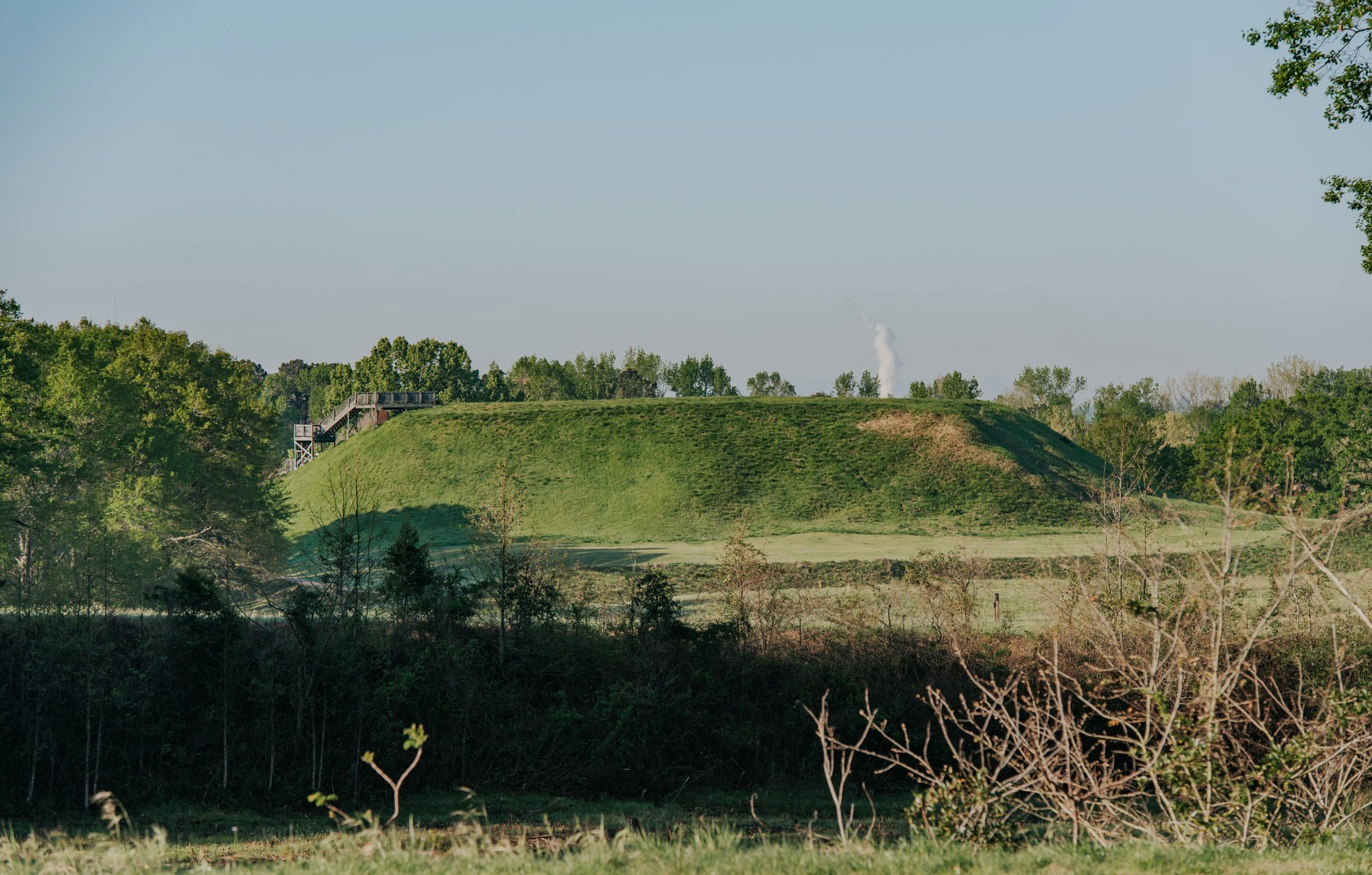 Ocmulgee Mounds National Historical Park in Macon, Georgia