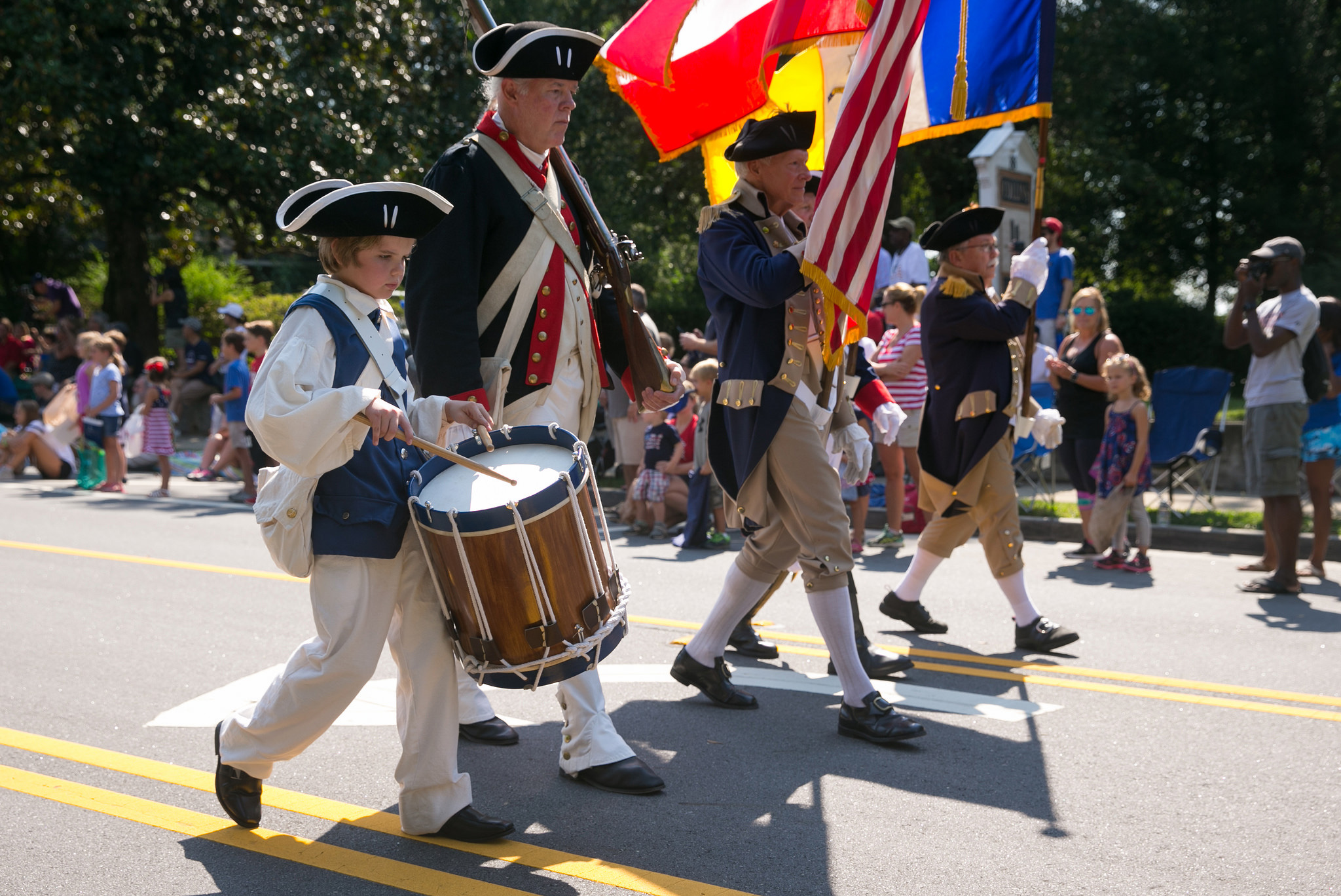 Old Soldiers Day Parade in Alpharetta, Georgia