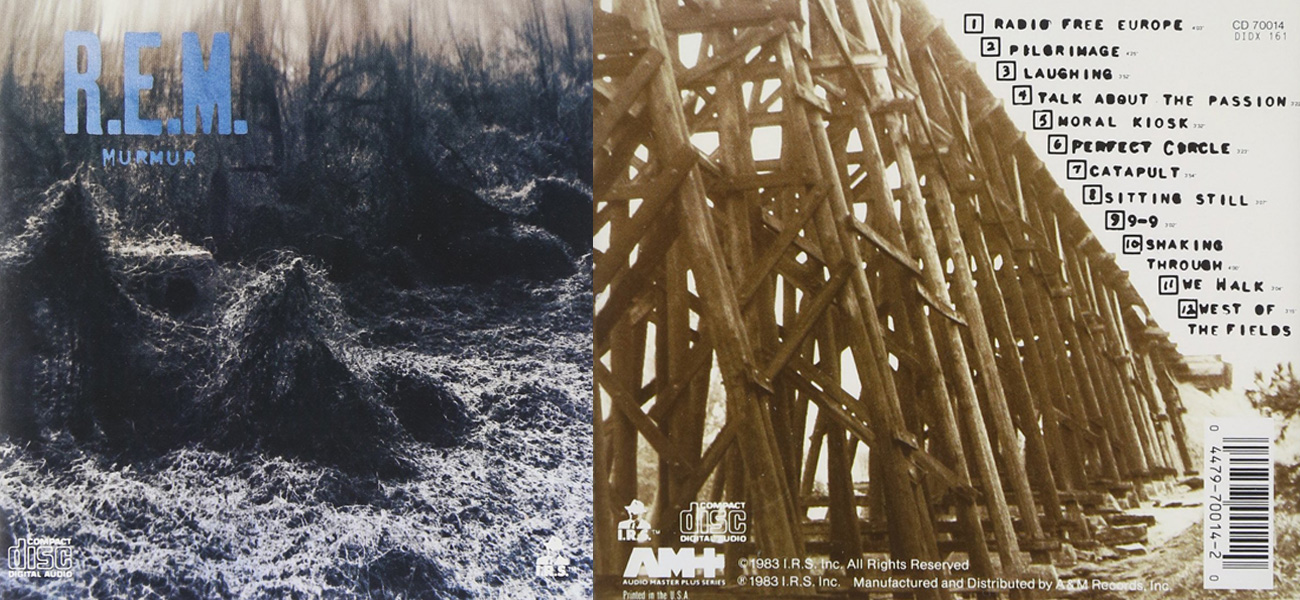 R.E.M Murmur album covers