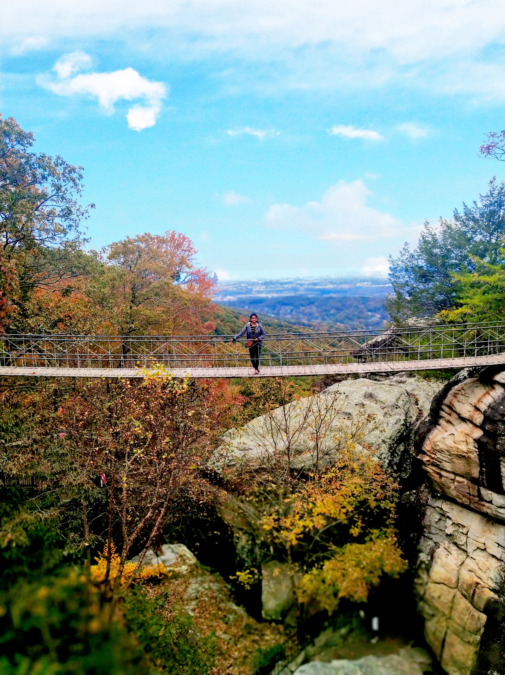 Rock City Gardens in Lookout Mountain, Georgia. Photo by @keerthanaaah