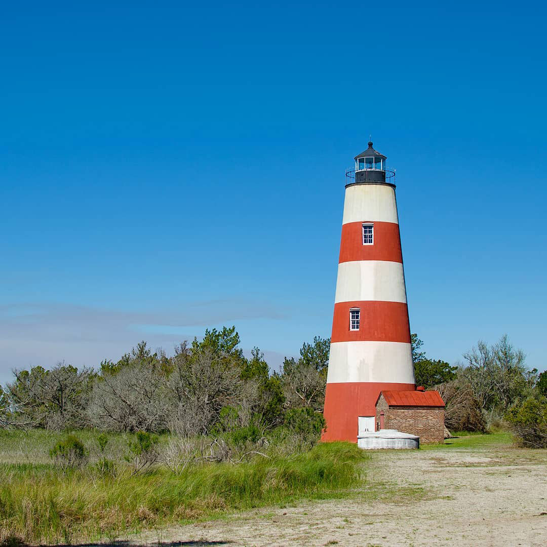 Sapelo Island Lighthouse. Photo by @emilyrjwagner