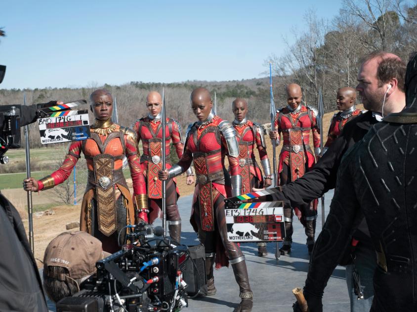 Black Panther on location in Georgia