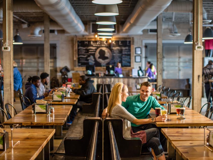 Cherokee Brewing & Pizza Company in Dalton, Georgia