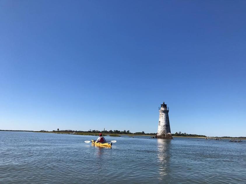 Kayaking at Tybee Island. Photo by Doreen Nuessle, @doreennuessle3