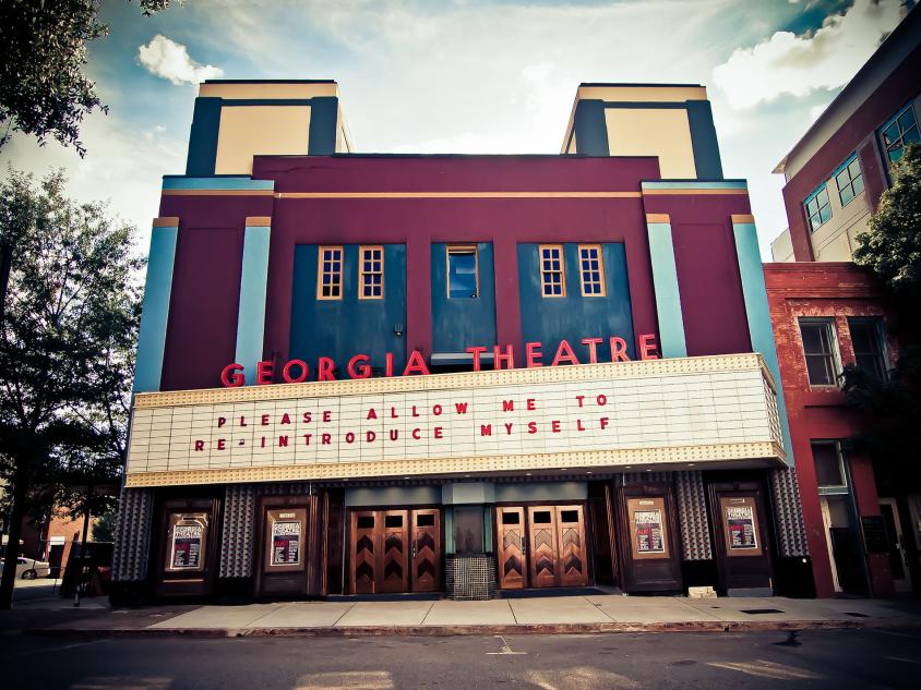 Georgia Theatre in Athens. Photo by Elliott Anderson