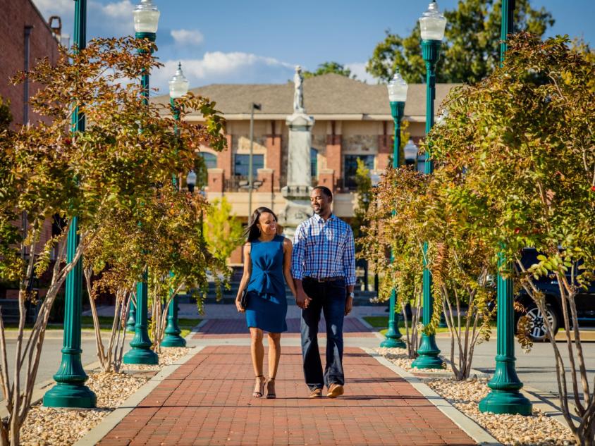 Bicentennial Plaza in Dublin, Georgia
