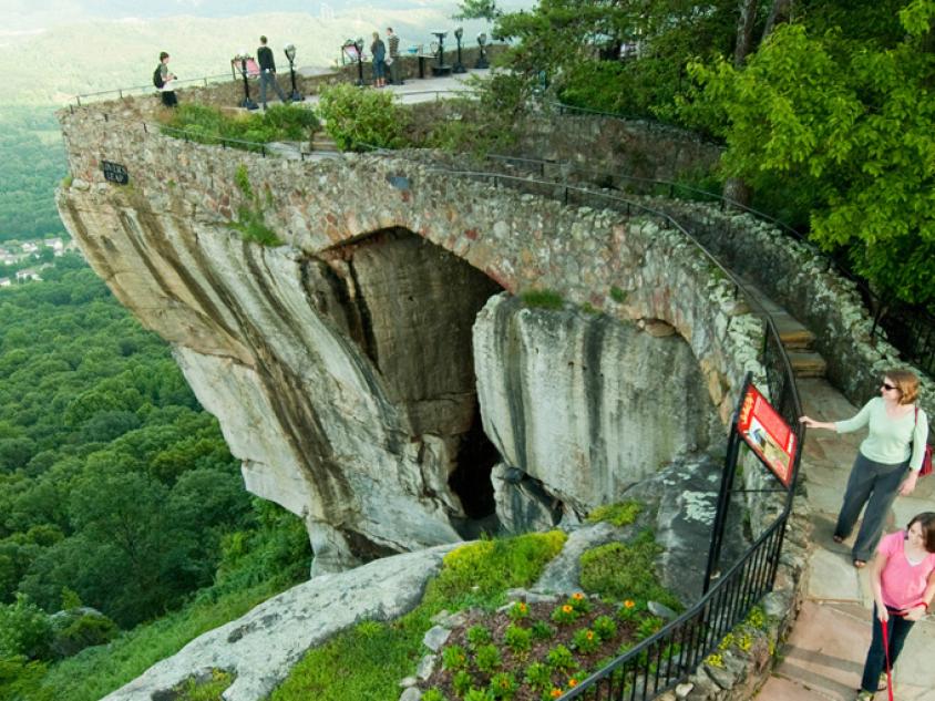Rock City Gardens Rock City in Lookout Mountain, Georgia