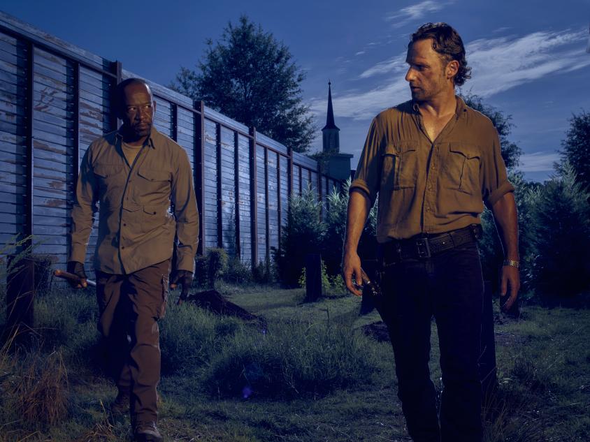 Walking Dead - Rick and Morgan Walking Dead - Rick and Morgan