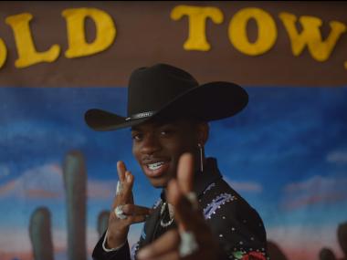 Lil Nas X in Old Town Road official movie featuring Billy Ray Cyrus