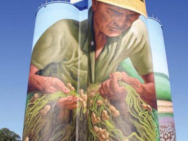 Georgia's Agricultural Mural in Colquitt, Georgia