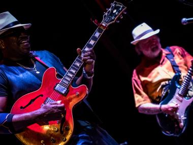 Artists perform at the Blue Ridge Blues & BBQ Festival