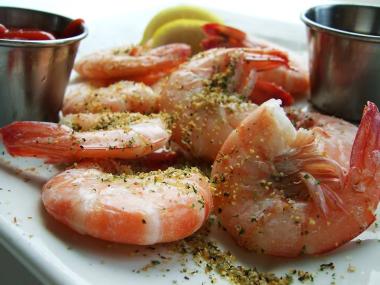 Coastal Kitchen Georgia shrimp at Coastal Kitchen Seafood and Raw Bar on St. Simons Island