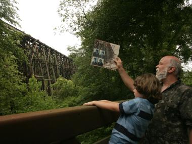 Dudley Park Railroad Trestle, Athens