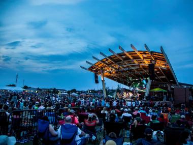 Papa Joe's Banjobque Music Festival at Evans Towne Center Park in Evans, Georgia