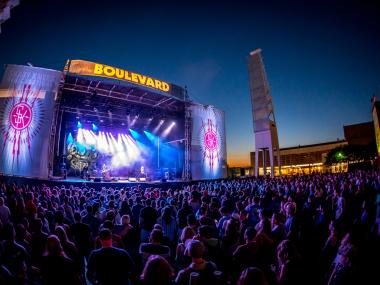 The Kills at Shaky Knees 2016 in Atlanta