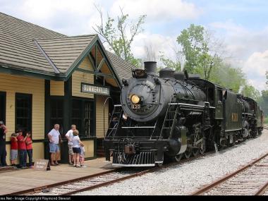 Historic Summerville Train Depot & Turntable