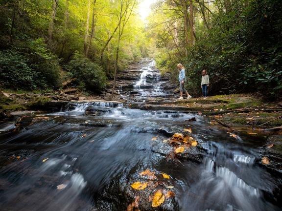 Minnehaha Falls in Lakemont, Georgia. Photo by Benjamin Galland