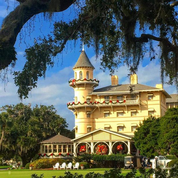 Jekyll Island Club at Christmas