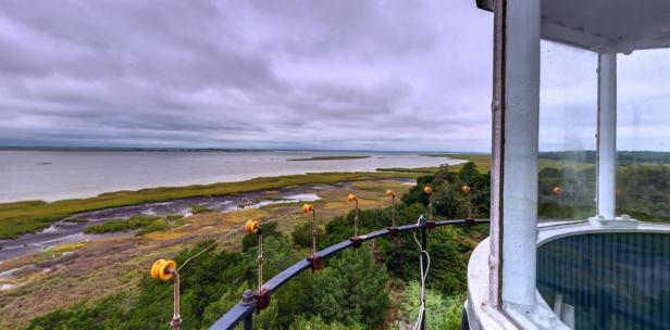 View from the top of the Sapelo Island Lighthouse