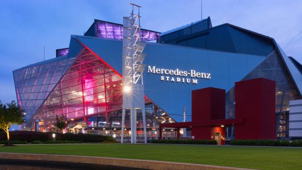 Mercedes-Benz Stadium in Atlanta, Georgia