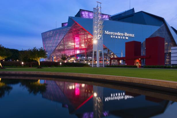Mercedes-Benz Stadium in Atlanta, Georgia. Photo courtesy of AMB Sports Entertainment