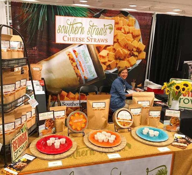 Southern Cheese Straws at the Made In Georgia Festival in Young Harris