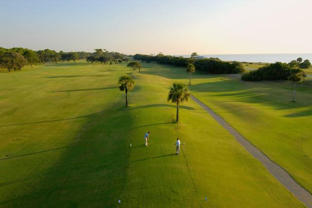 Golfing on Jekyll Island