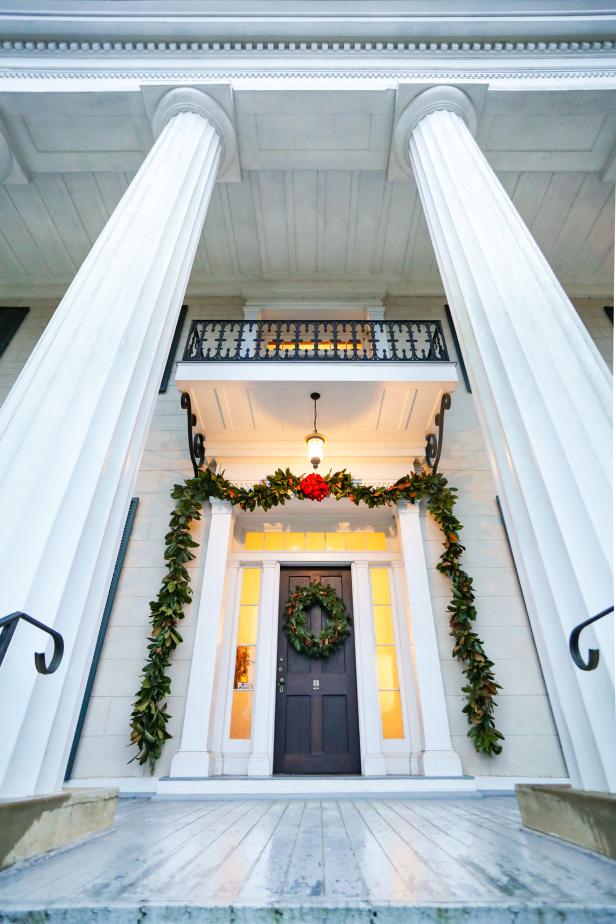 Entry to Rose Hill in Milledgeville, Georgia
