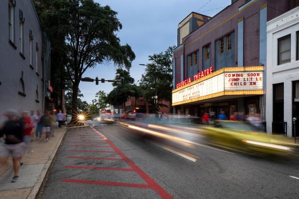 Georgia Theatre in Athens, Georgia. Photo by @benjamingalland