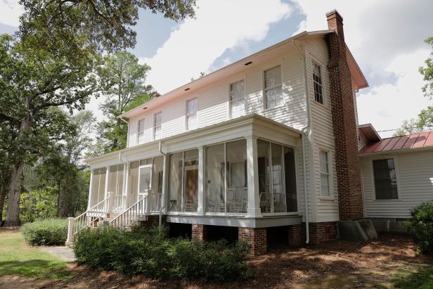 Andalusia Farm, home of Flannery O'Connor, in Milledgeville, Georgia.