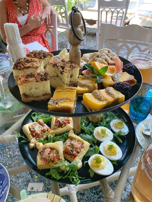 Southern Brunch Tea at Ivy Tea House in Norcross, Georgia. Photo by Angela Renals, @destination_tea