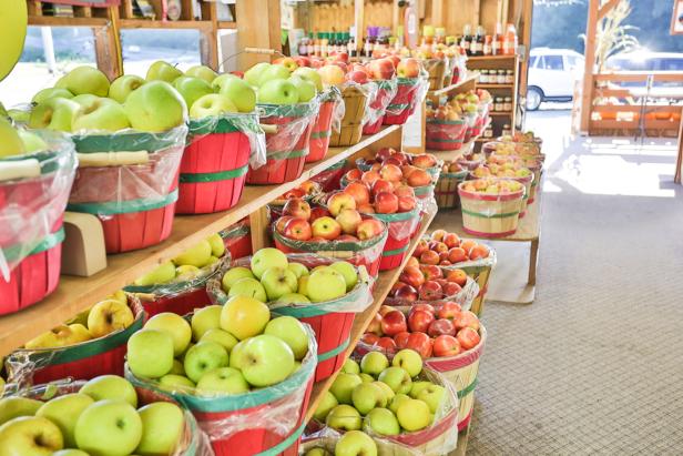Apples at the Red Apple Barn in Ellijay