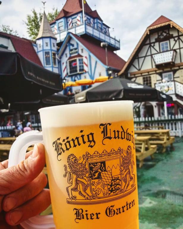 Beer in Helen during Oktoberfest. Photo by @floridadonny