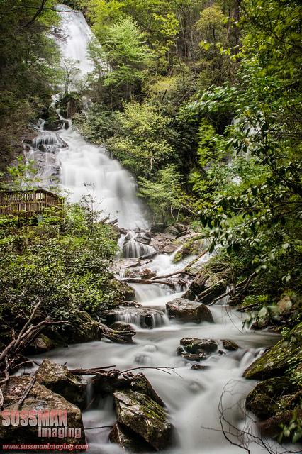 Anna Ruby Falls in Helen, Georgia