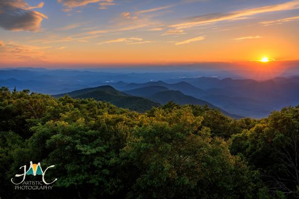 Brasstown Bald Sunset