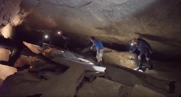 Cave hike with G3 Adventures