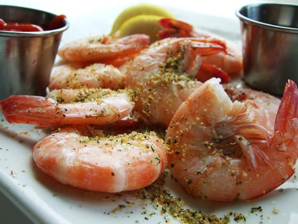 Shrimp at Coastal Kitchen on St. Simons Island, Georgia