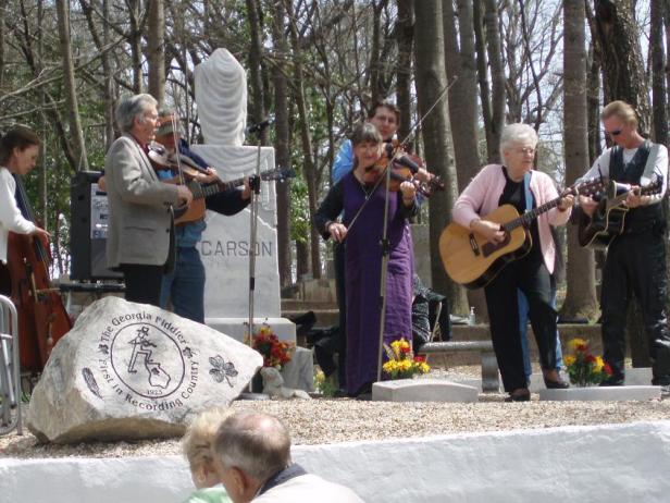 Fiddlin' John Carson's rock