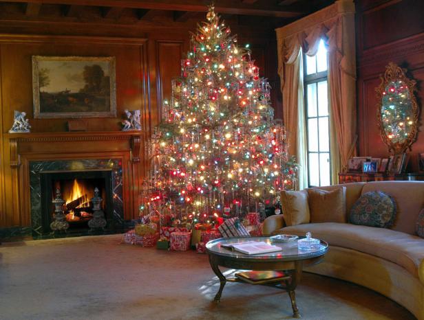 Christmas tree at Hills & Dales estates in LaGrange, Georgia