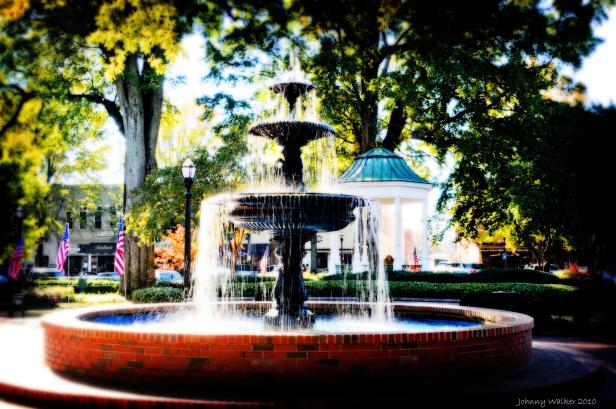 Fountain in Marietta Square