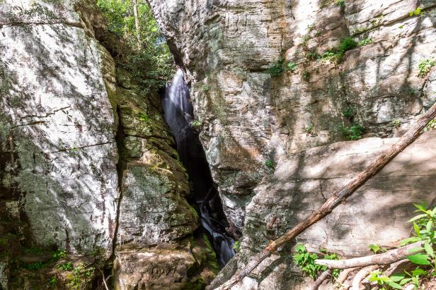 Raven Cliff Falls near Helen, Georgia
