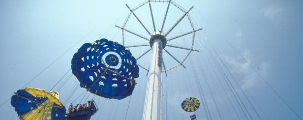 Six Flags Parachuting